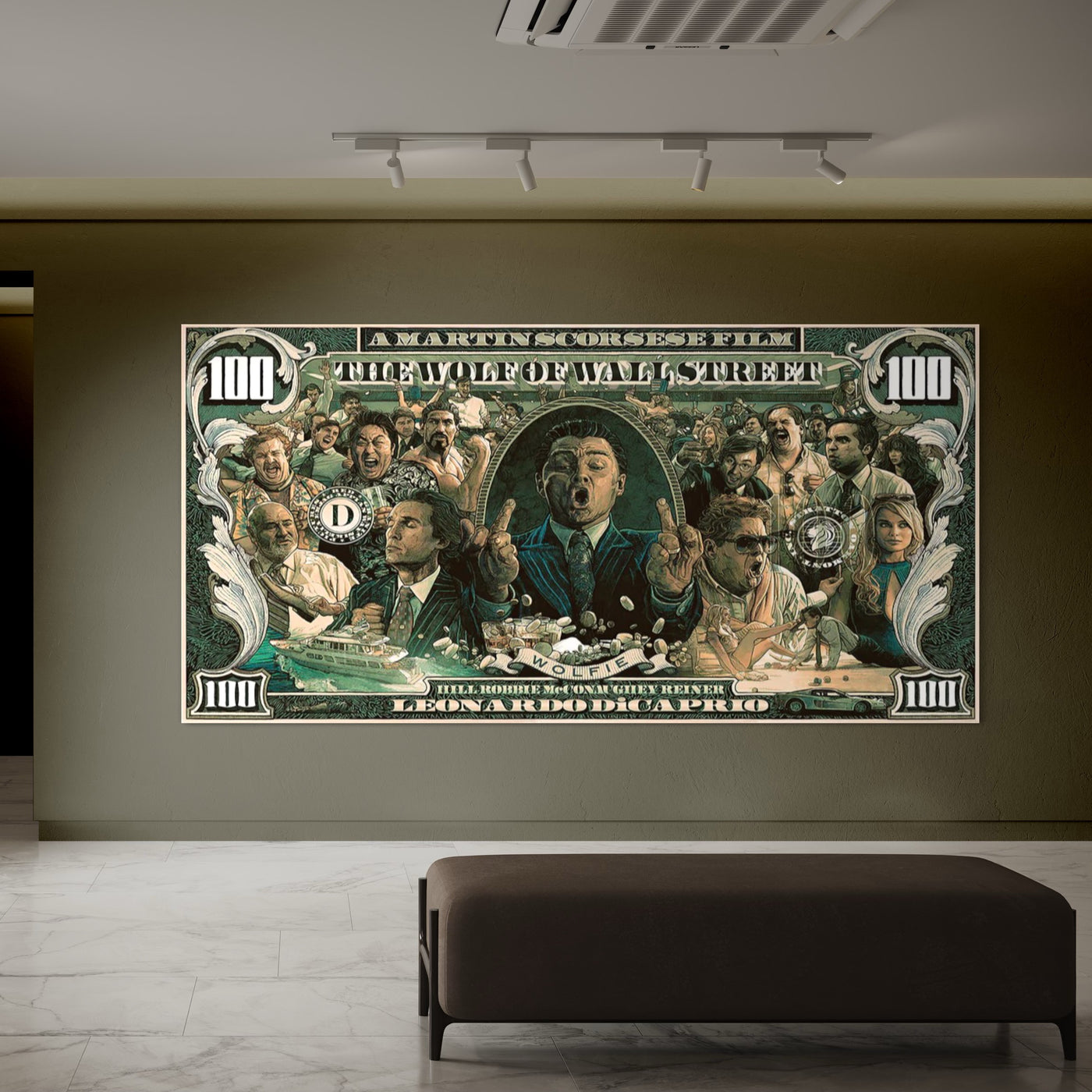 100 Wall Street Dollars Quadro