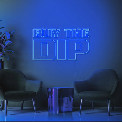 Buy The Dip Insegna al neon