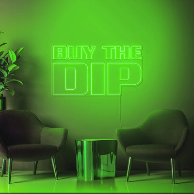 Buy The Dip Insegna al neon