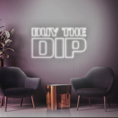 Buy The Dip Insegna al neon