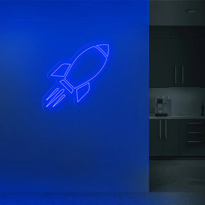 Rocket Insegna al neon