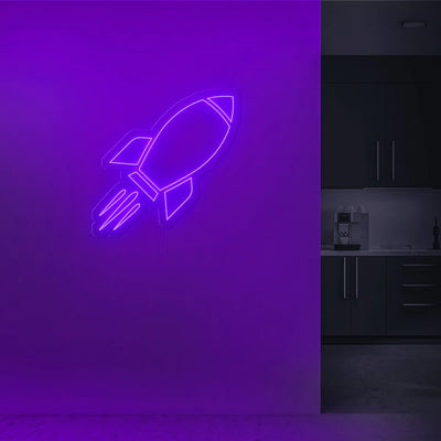 Rocket Insegna al neon