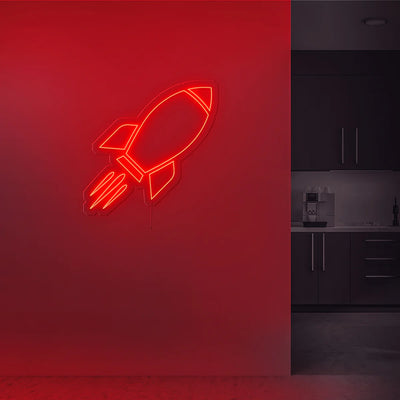 Rocket Insegna al neon