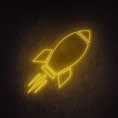 Rocket Insegna al neon