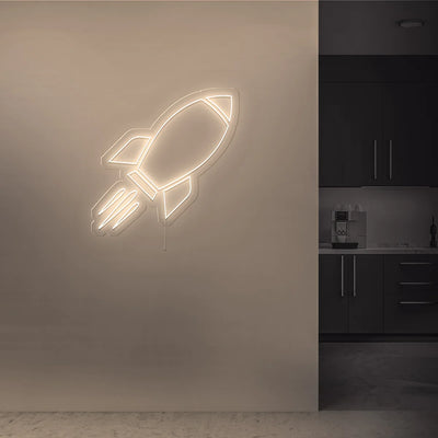 Rocket Insegna al neon