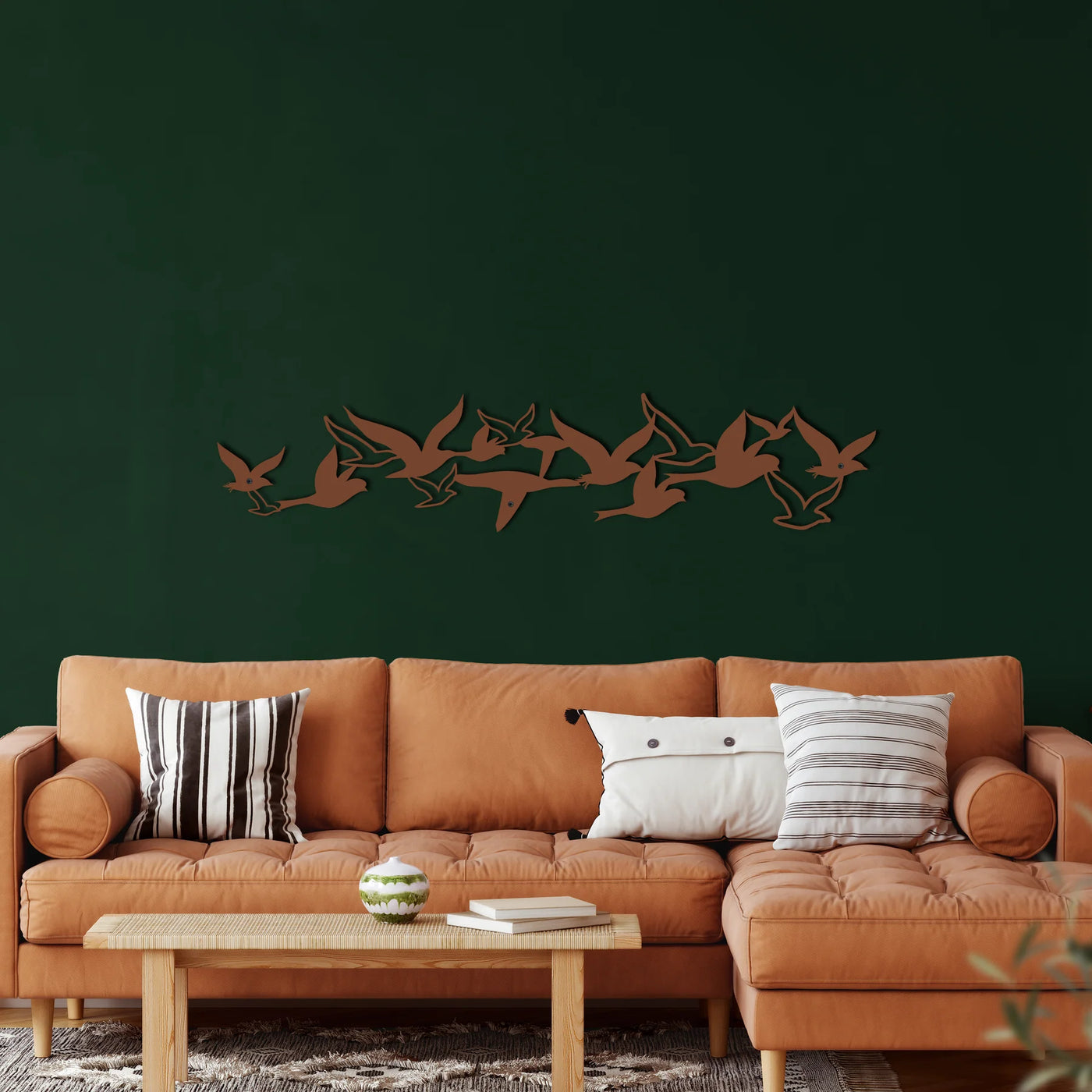 Fly Birds 3D Metal Art