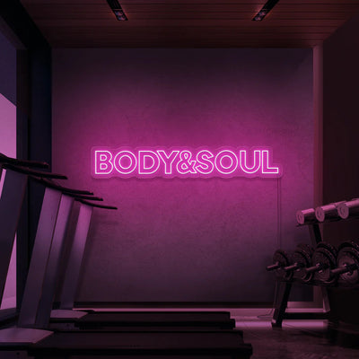 Body & Soul Insegna al neon