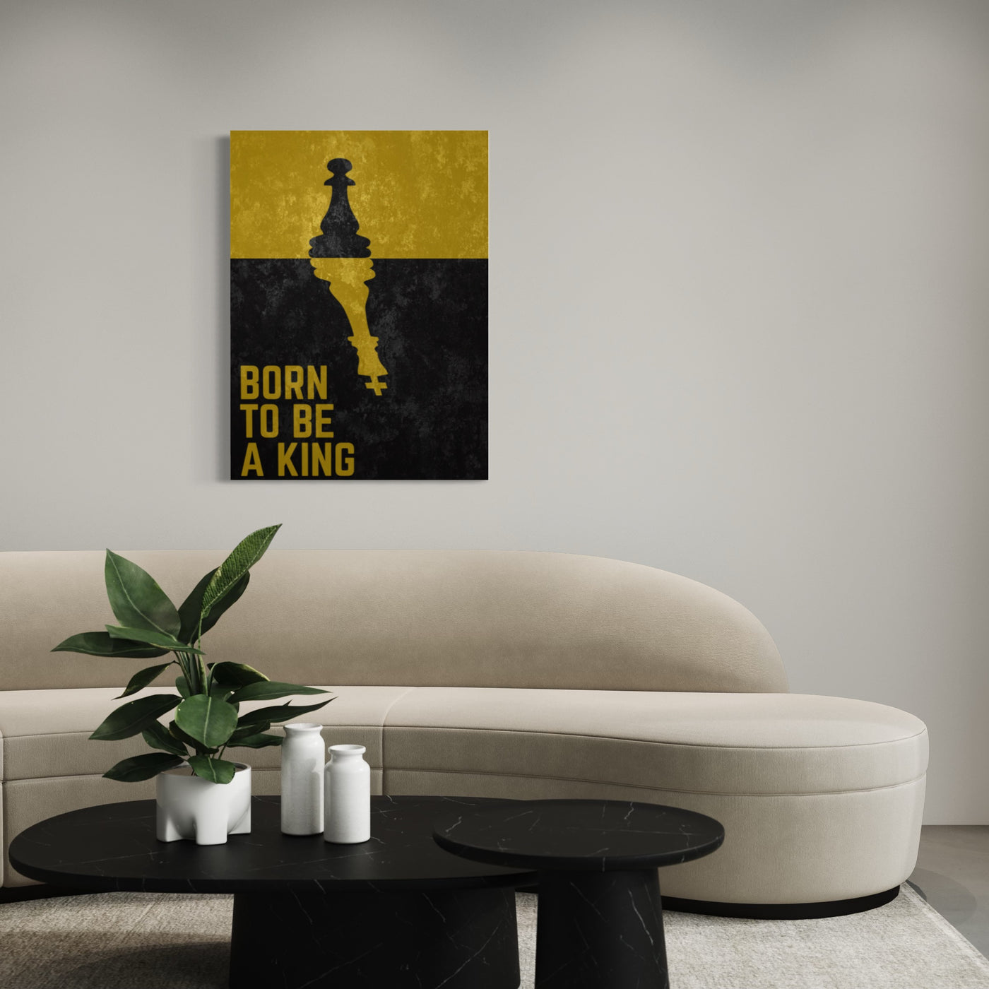 Born To Be A King Quadro