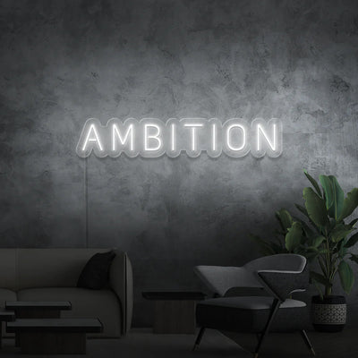 Ambition Insegna al neon