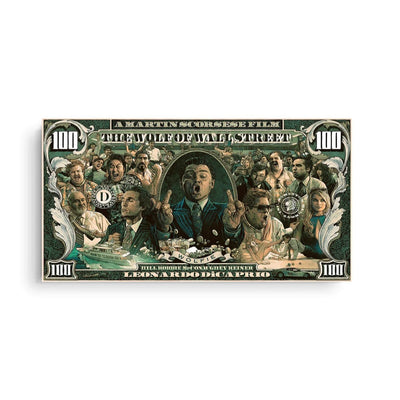 100 Wall Street Dollars Quadro