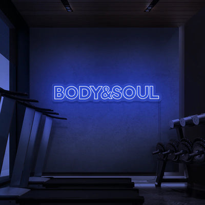 Body & Soul Insegna al neon