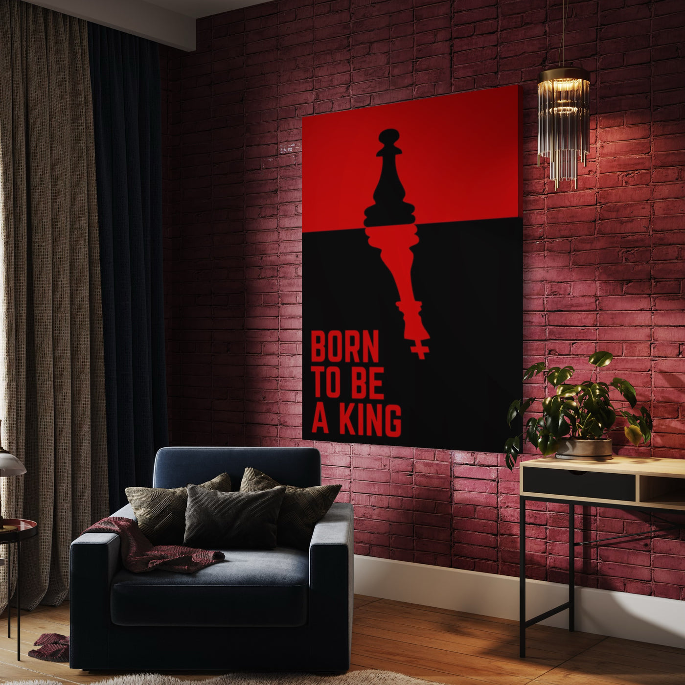 Born To Be A King Quadro