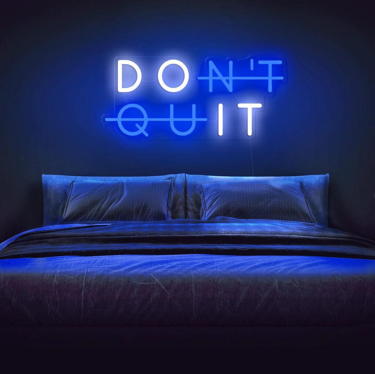 Don’t Quit Insegna al neon