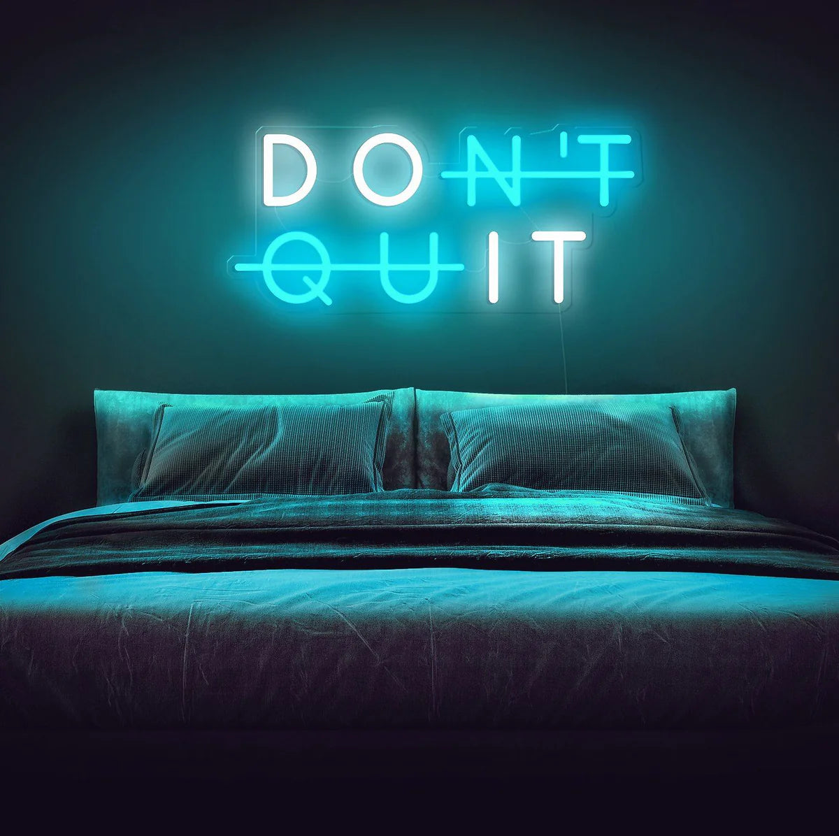 Don’t Quit Insegna al neon