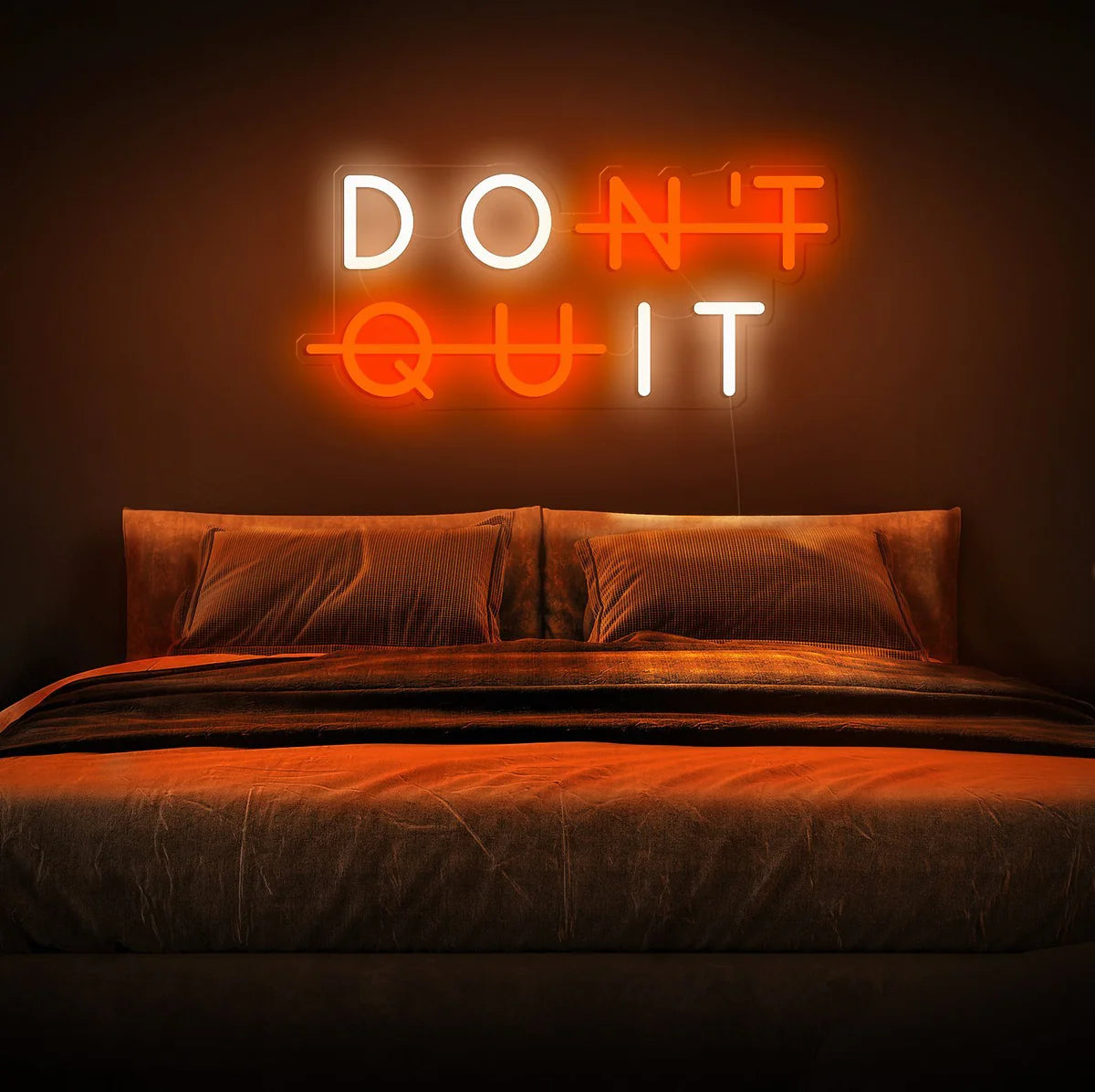 Don’t Quit Insegna al neon