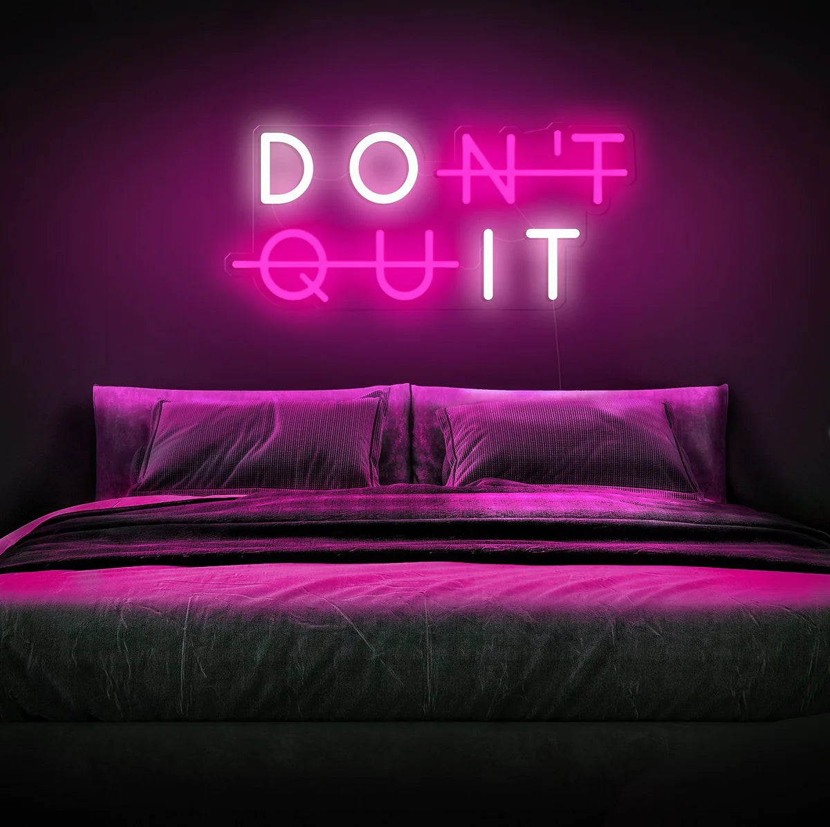 Don’t Quit Insegna al neon