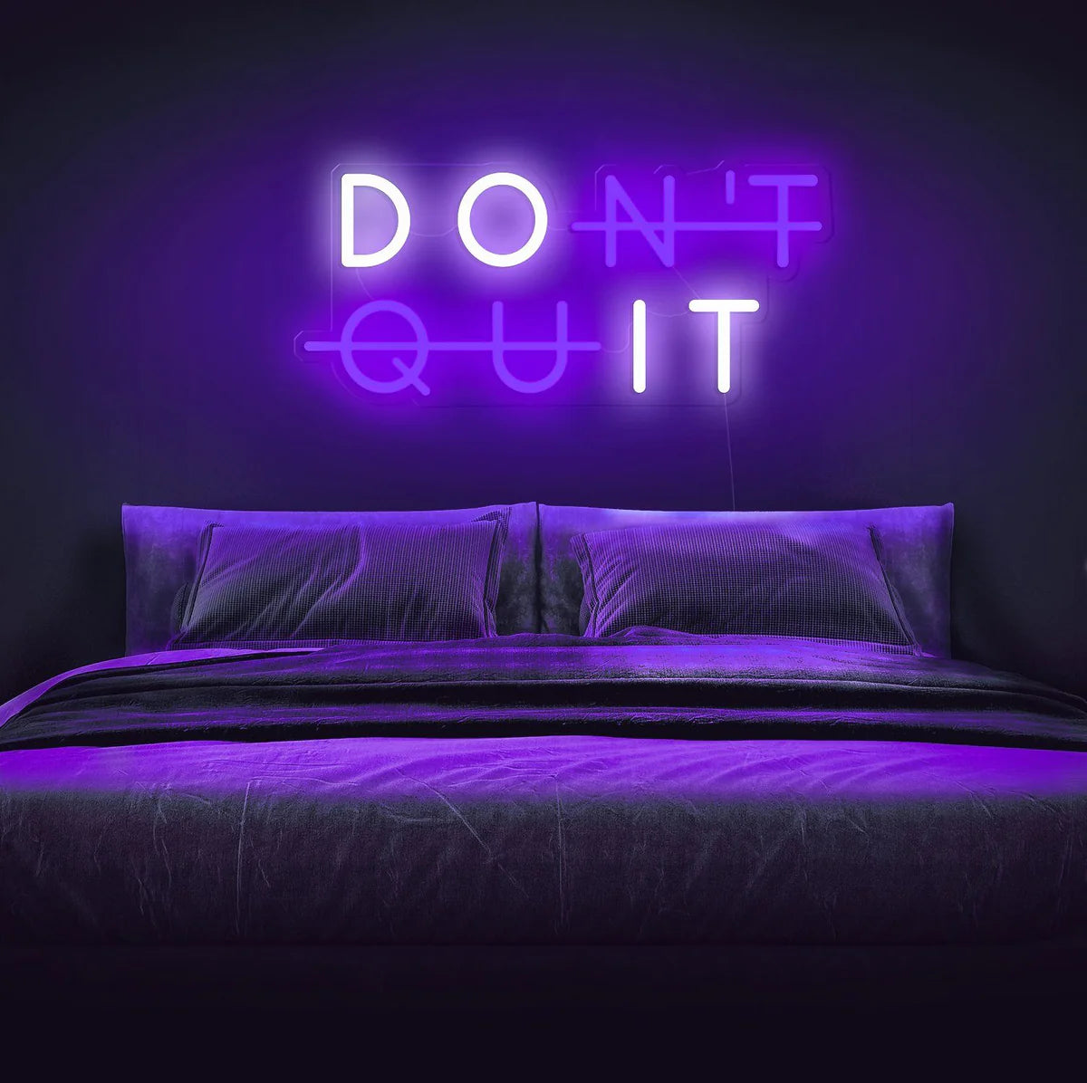 Don’t Quit Insegna al neon