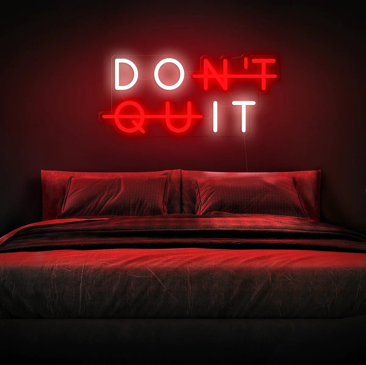 Don’t Quit Insegna al neon