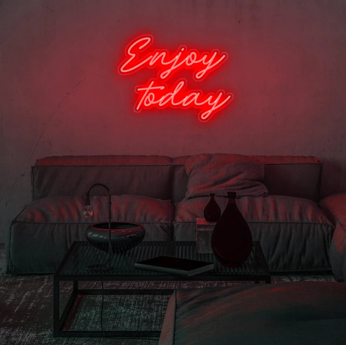 Enjoy Today Insegna al neon