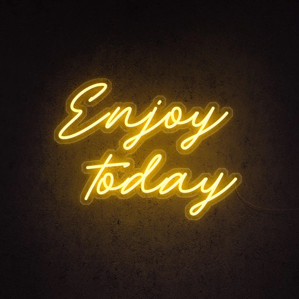 Enjoy Today Insegna al neon