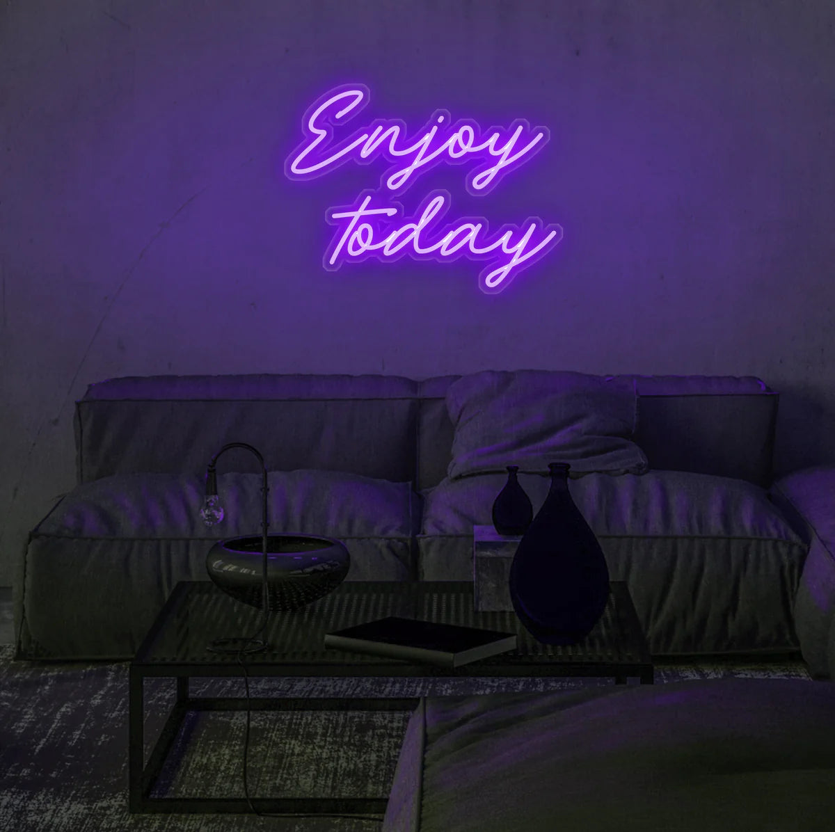 Enjoy Today Insegna al neon