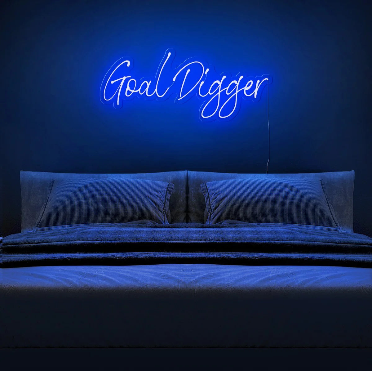 Goal Digger Insegna al neon