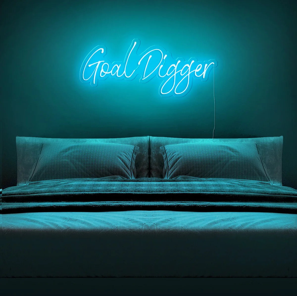 Goal Digger Insegna al neon