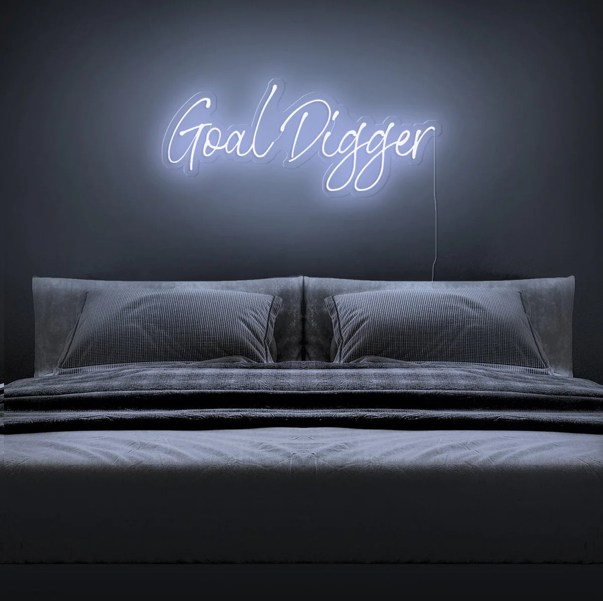 Goal Digger Insegna al neon