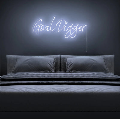 Goal Digger Insegna al neon