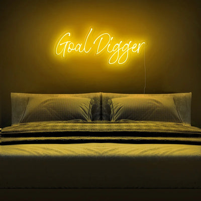 Goal Digger Insegna al neon