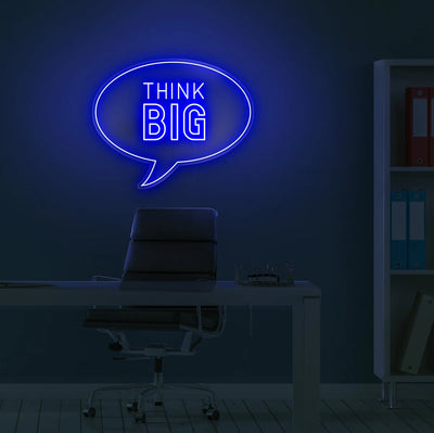 Think Big Insegna al neon