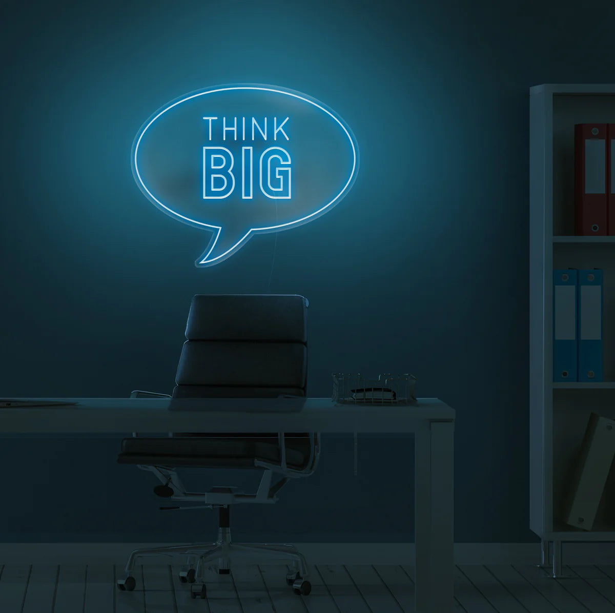 Think Big Insegna al neon