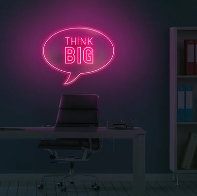 Think Big Insegna al neon