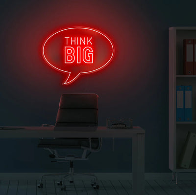 Think Big Insegna al neon