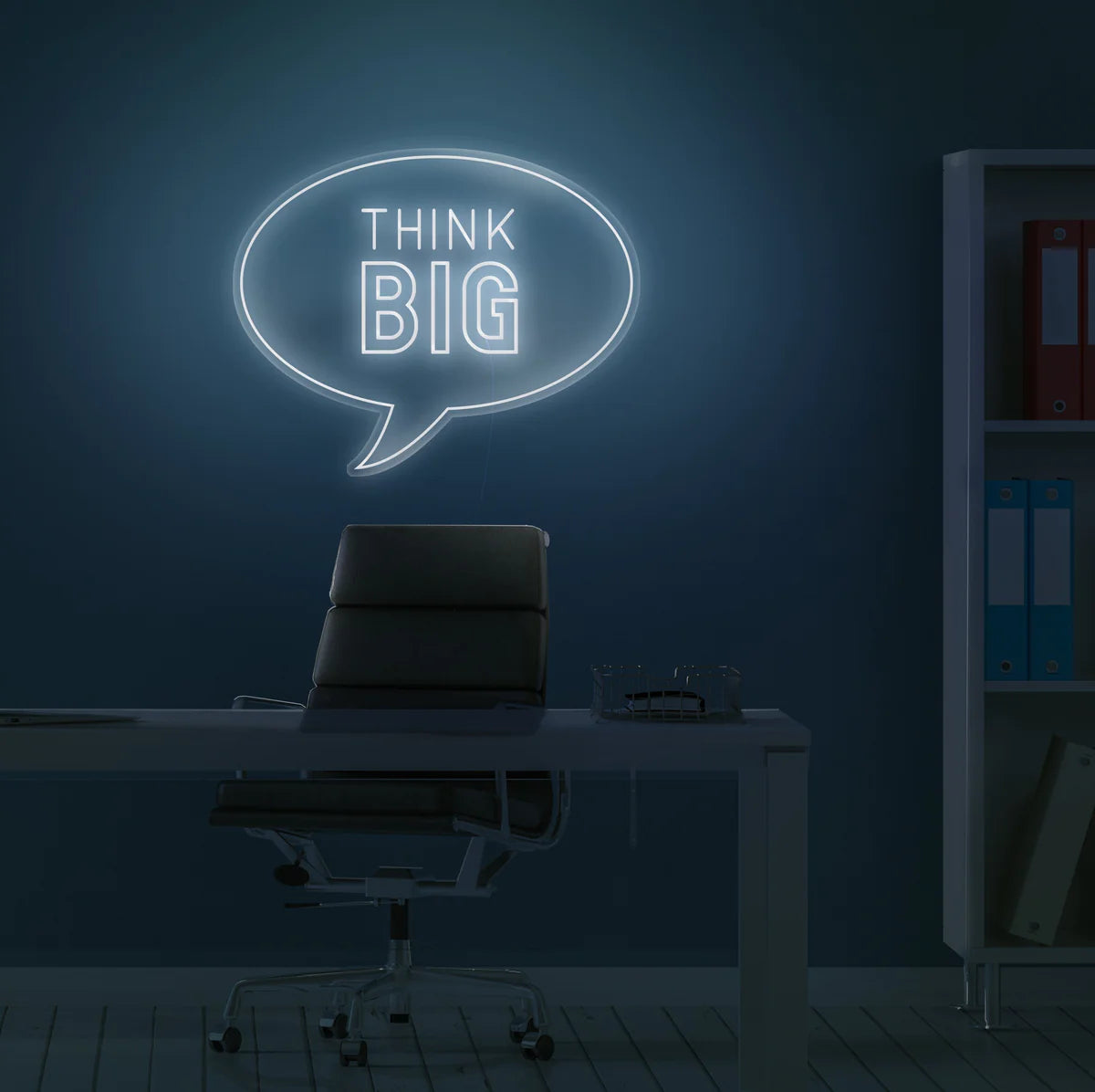 Think Big Insegna al neon