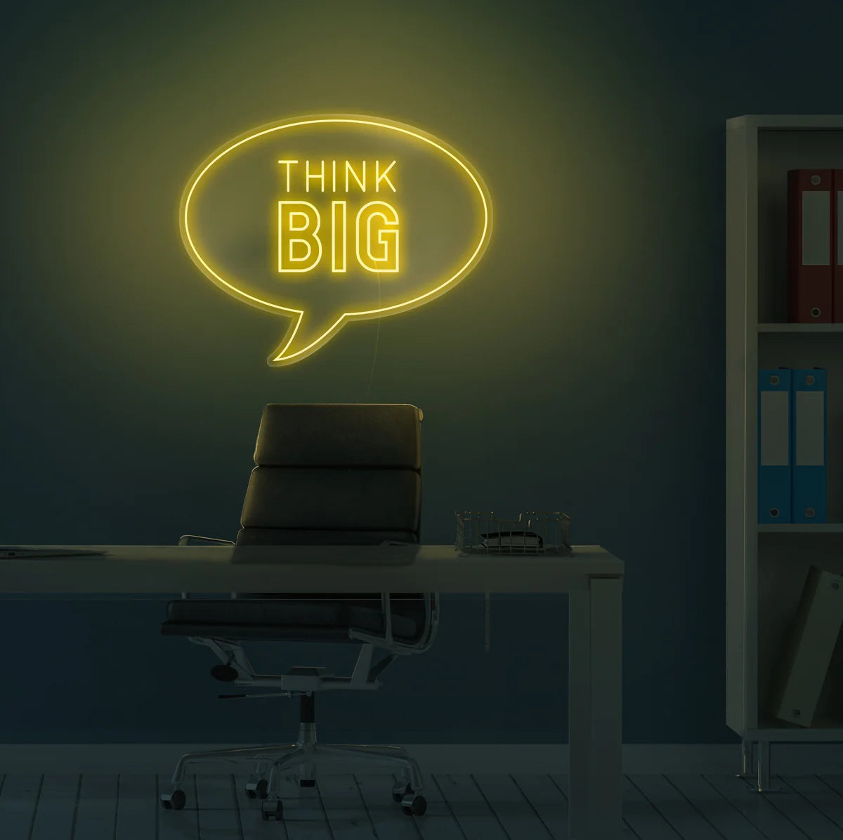 Think Big Insegna al neon