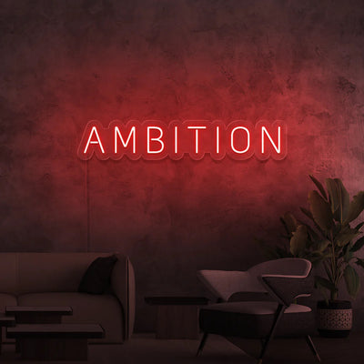 Ambition Insegna al neon