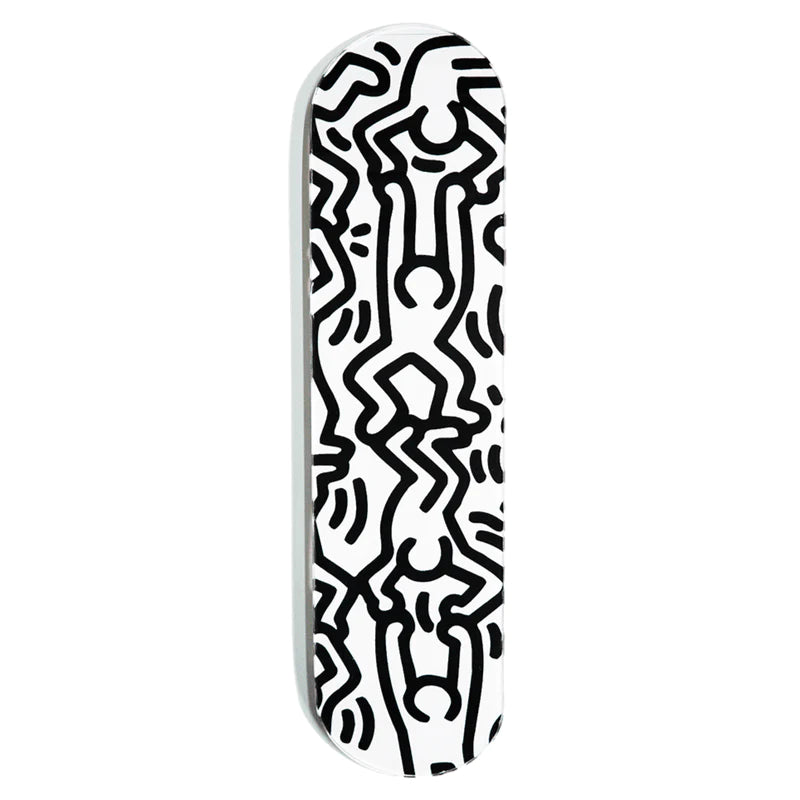 Happiness Art Acrylic Glass Skateboard