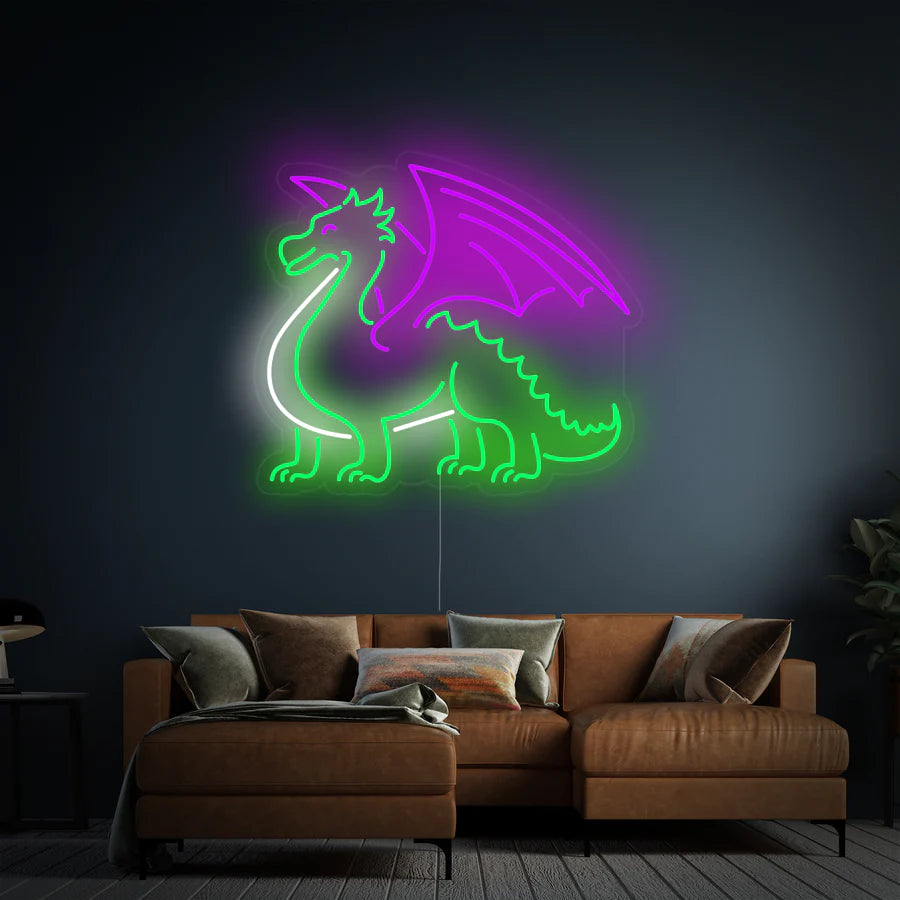 Dragon Insegna al neon