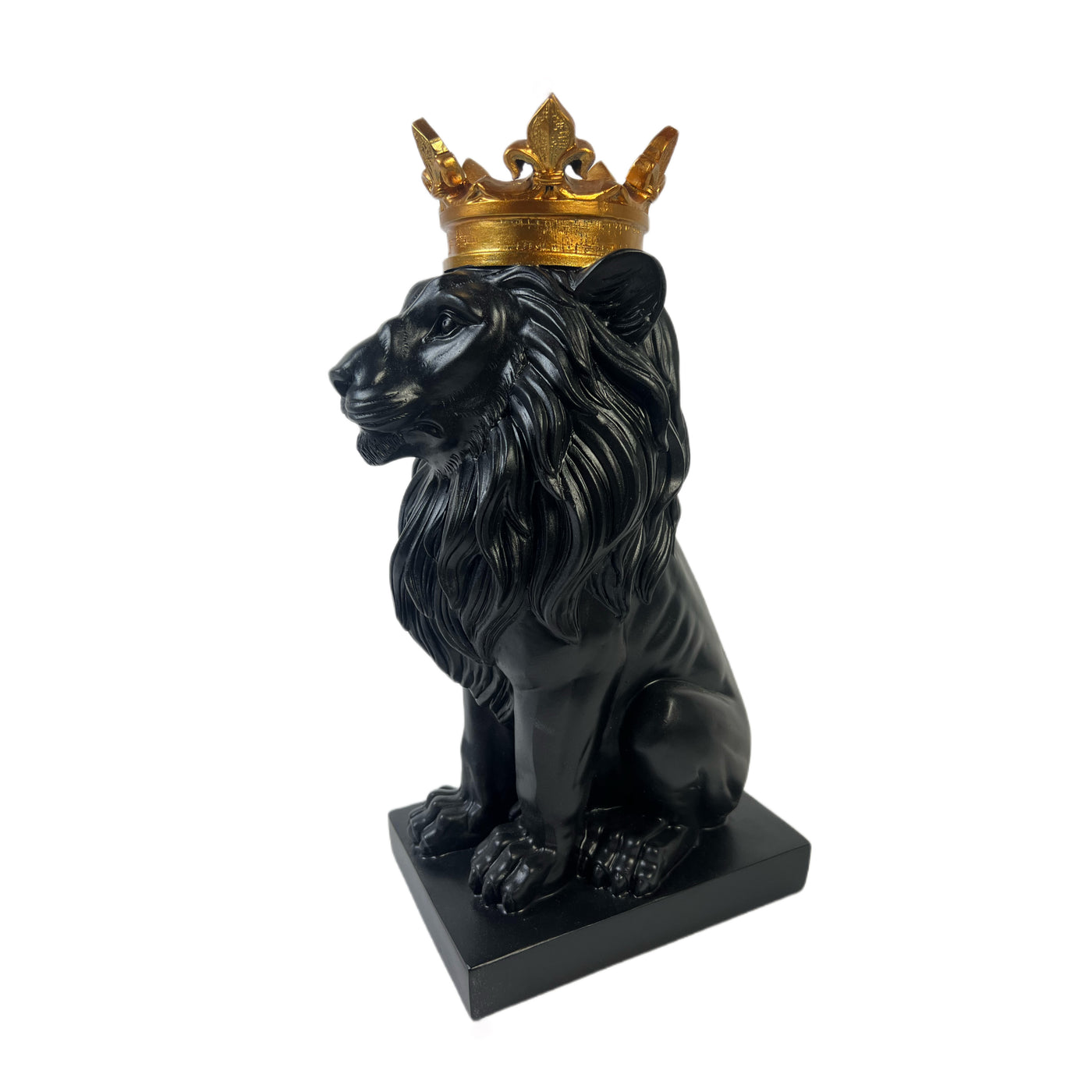 Black Lion Statua