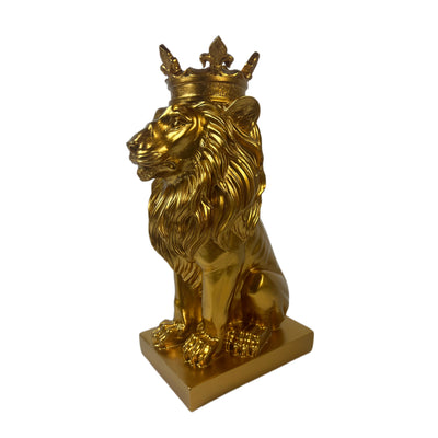 Golden Lion Statua