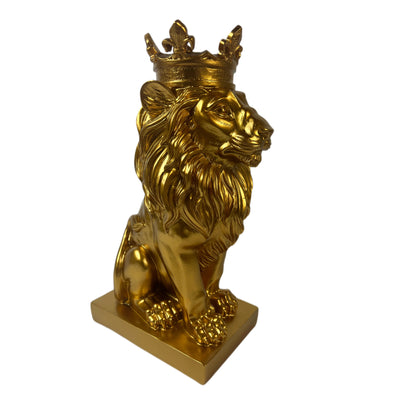 Golden Lion Statua