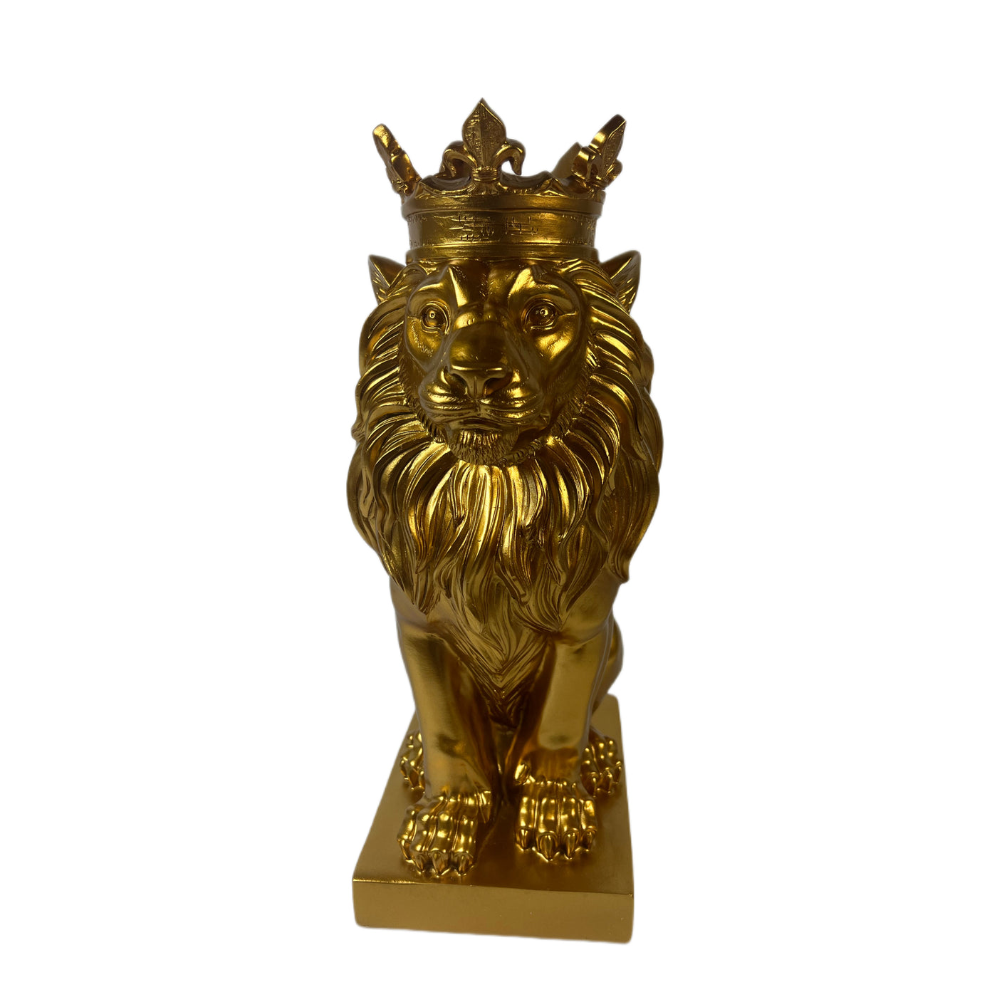 Golden Lion Statua