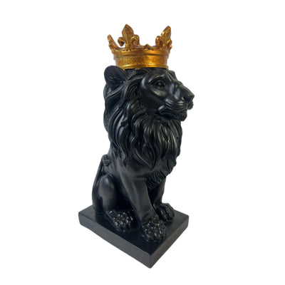 Black Lion Statua