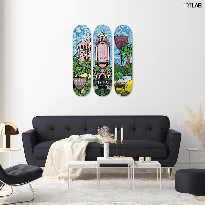 City Hall Acrylic Glass Skateboard