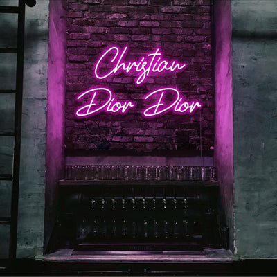 Christian Dior Dior Insegna al neon