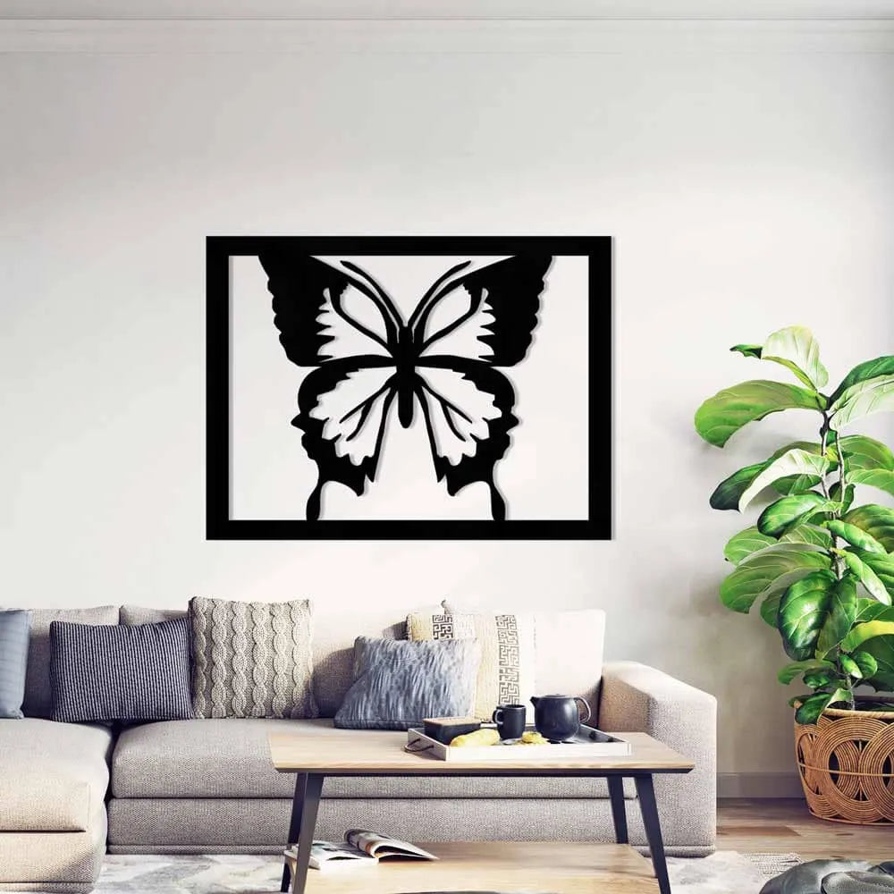 Butterfly 3D Metal Art