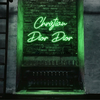 Christian Dior Dior Insegna al neon