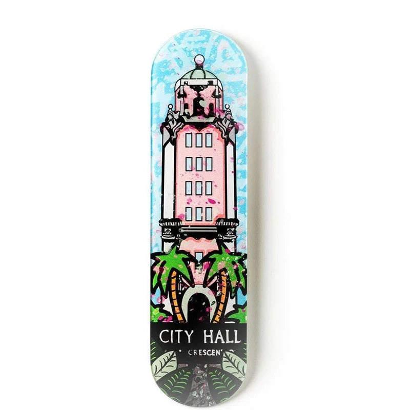 City Hall Acrylic Glass Skateboard