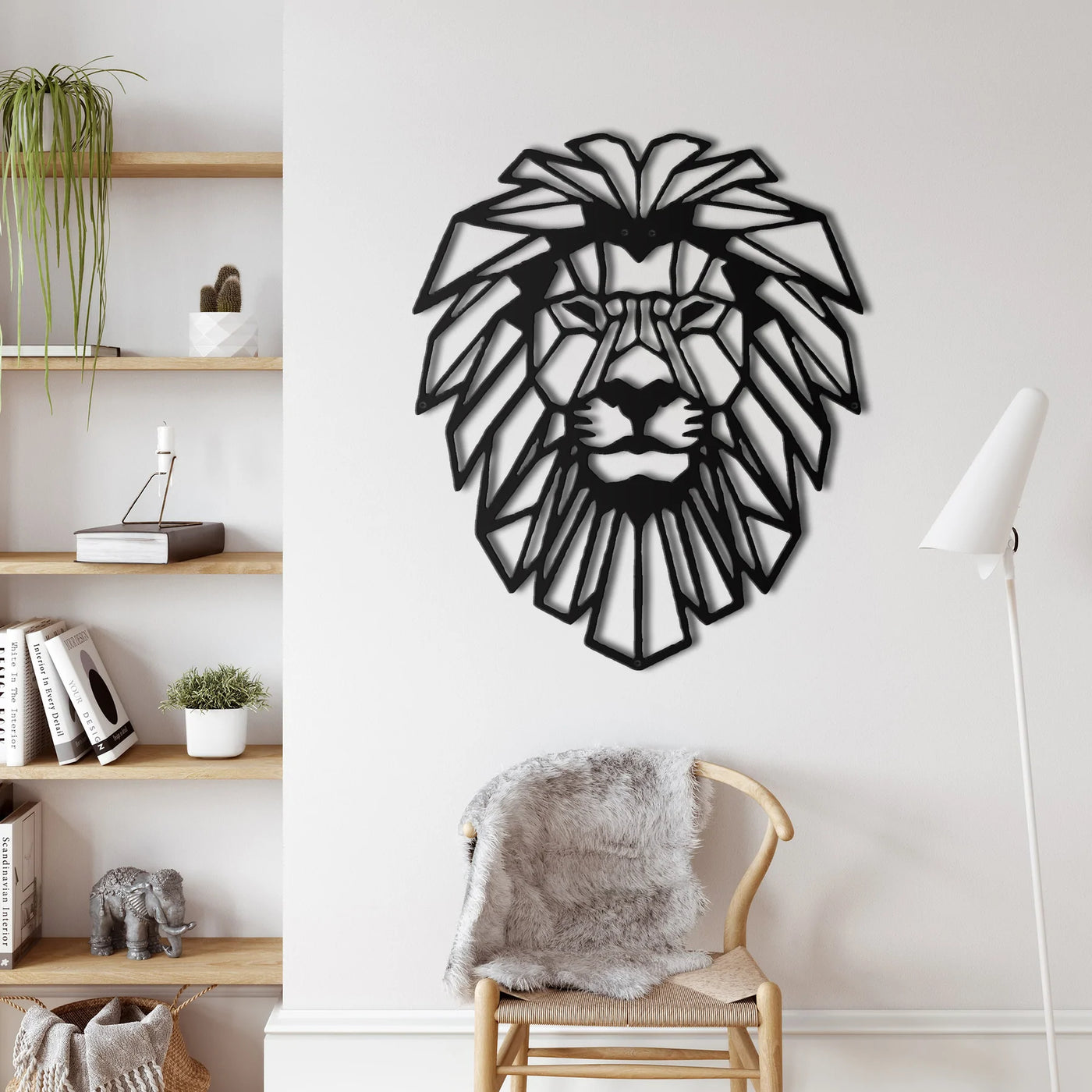 Lion 3D Metal Art